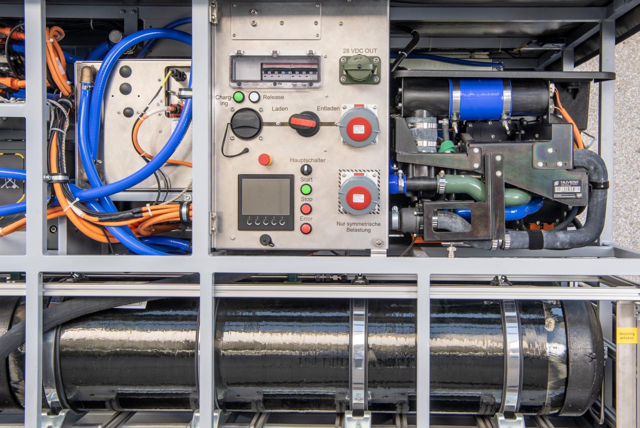 Bedienpanel der HybridAPU