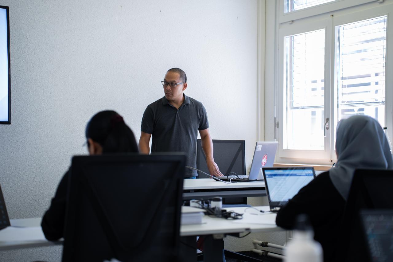 Trainees aus Malaysien